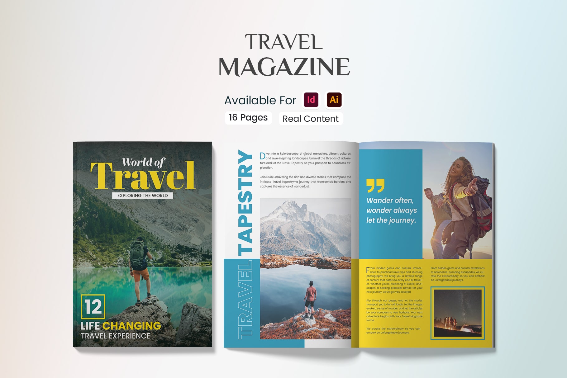 layout; travel booklet; mag; catalog; tour tourism; simple design; travel magazine; adventure; luxury travel;