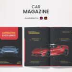 Car Magazine Layout | 20+ Best Automotive Magazine Templates