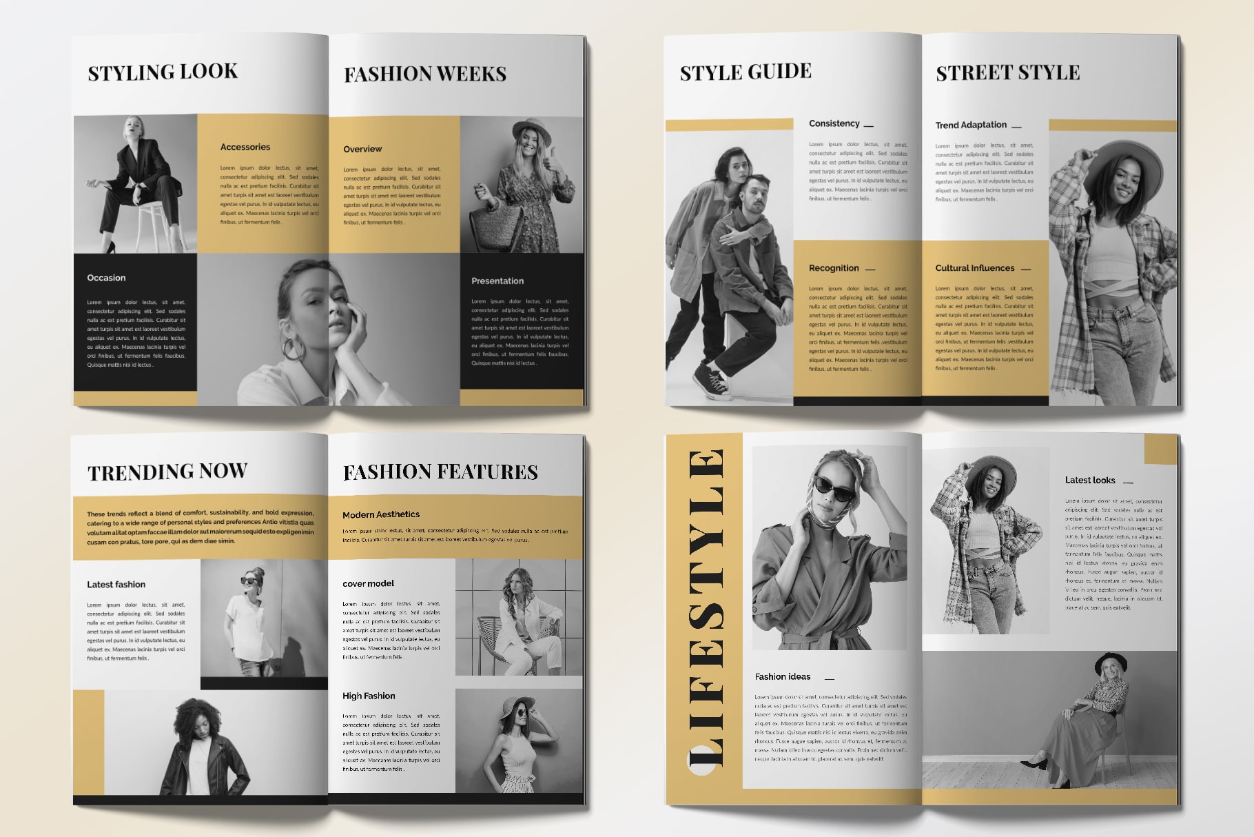 Fashion Magazine Pages 2024