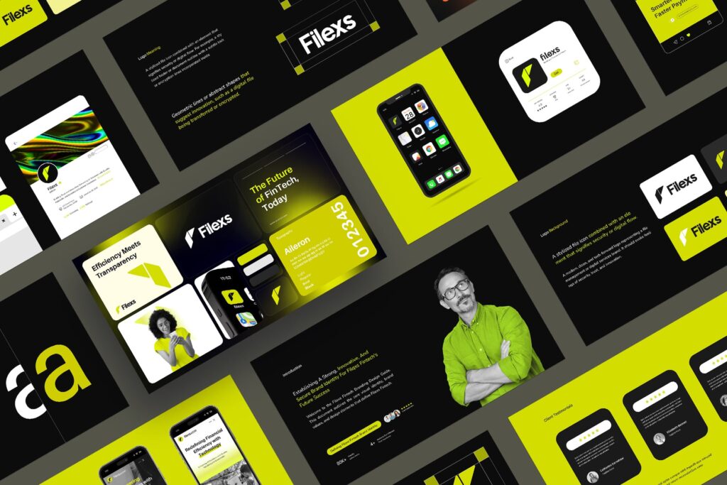 Fintech Brand Guidelines Template 1 1