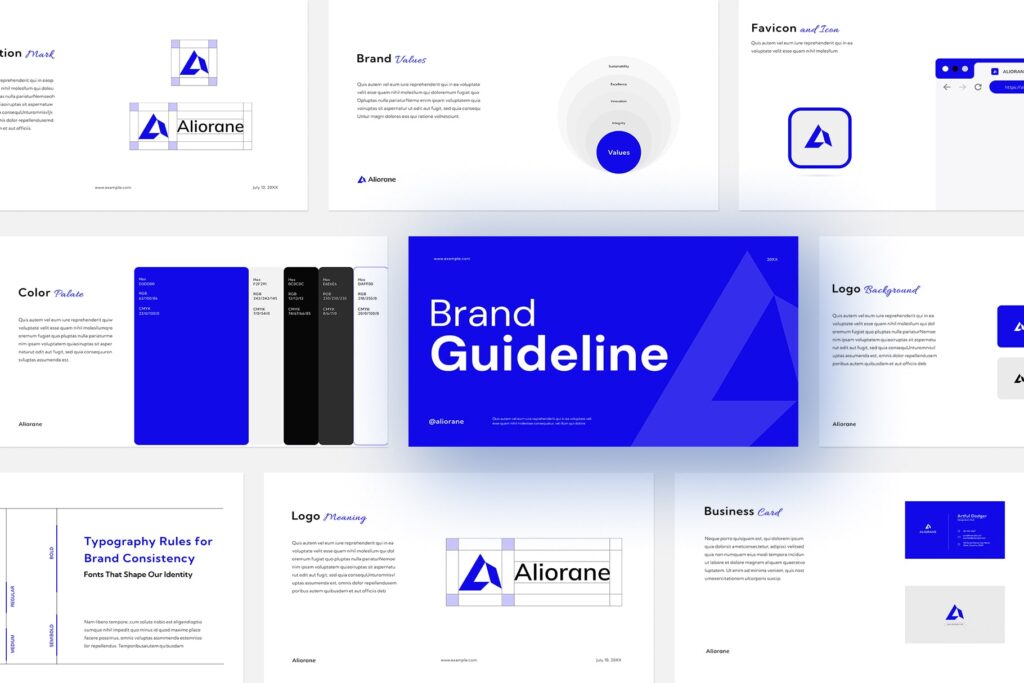Brand Guidelines Template 1