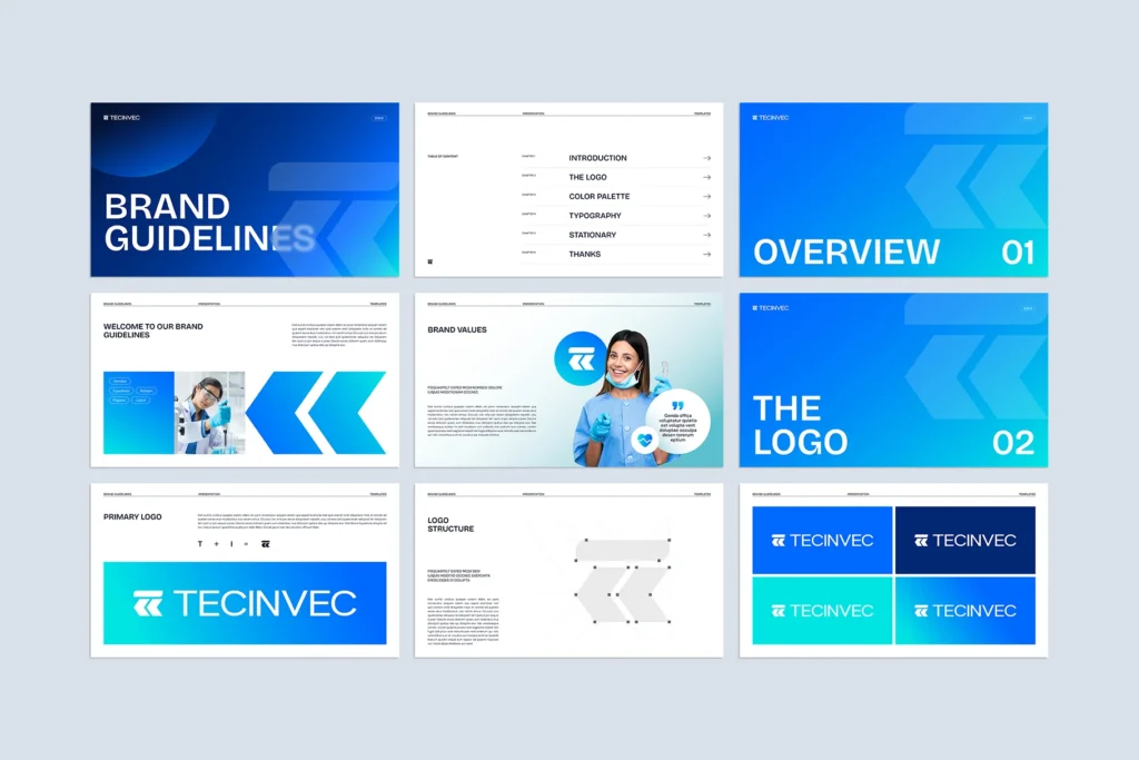Brand Guideline Presentation Template 2 Brand Guideline