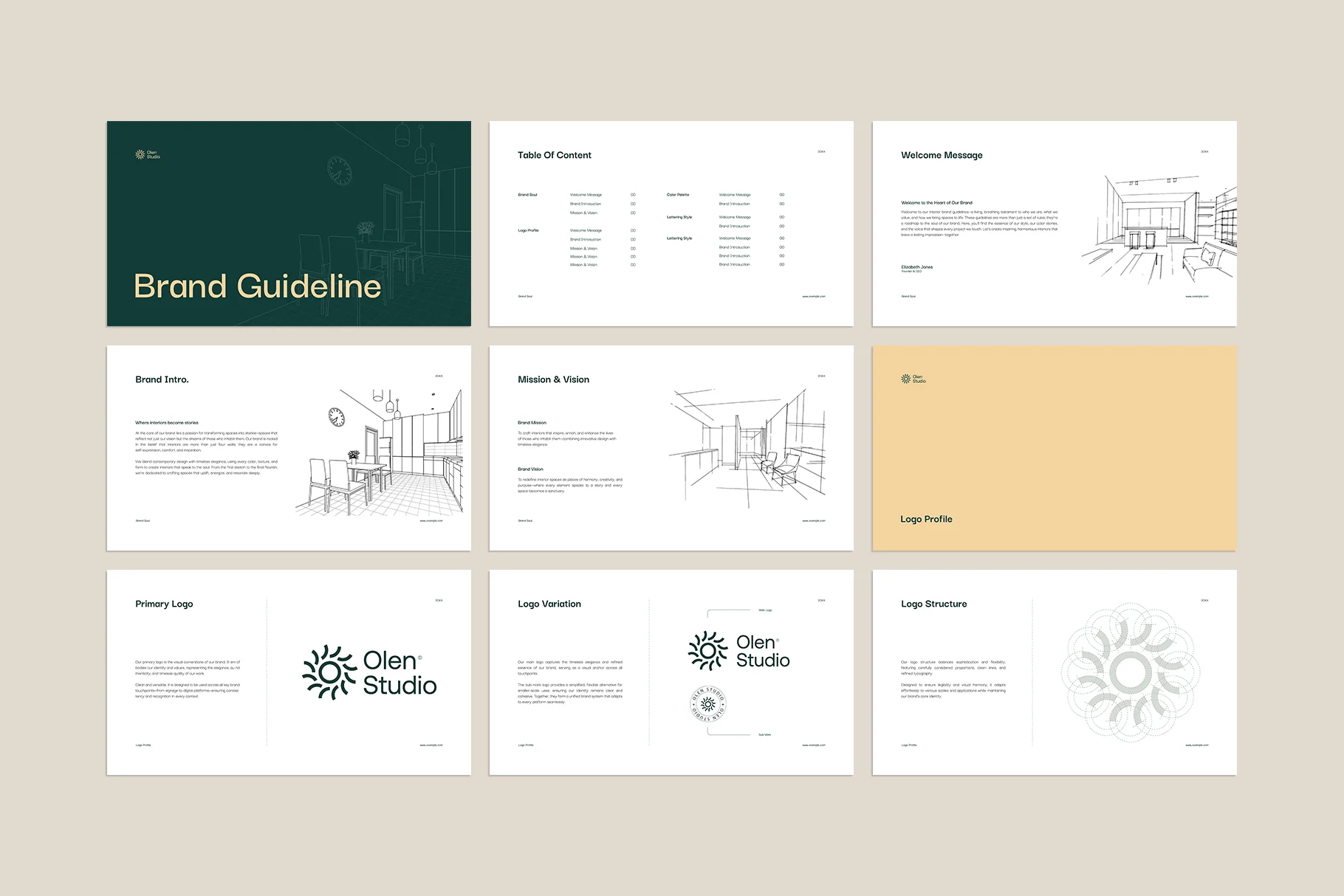 Interior Brand Guideline