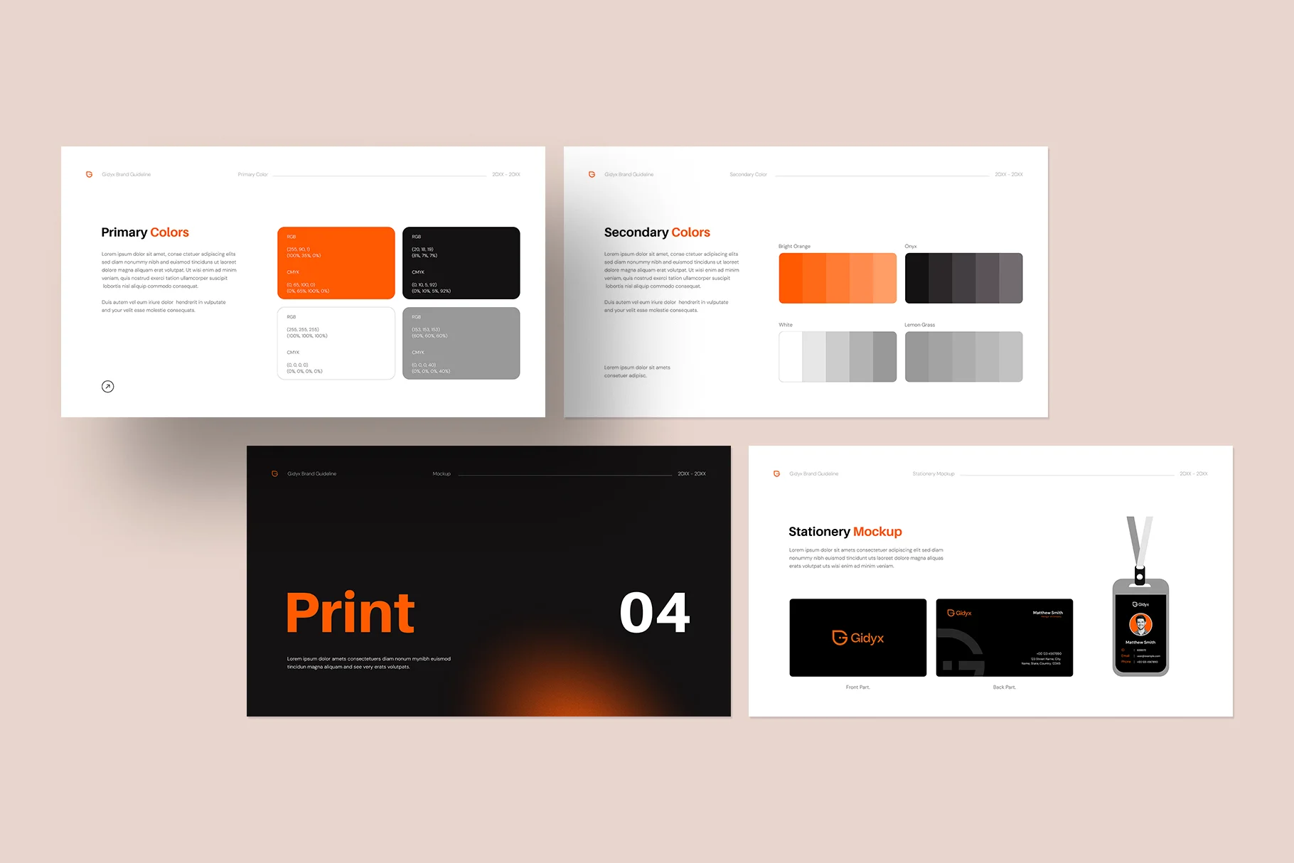 Brand Guideline Presentation