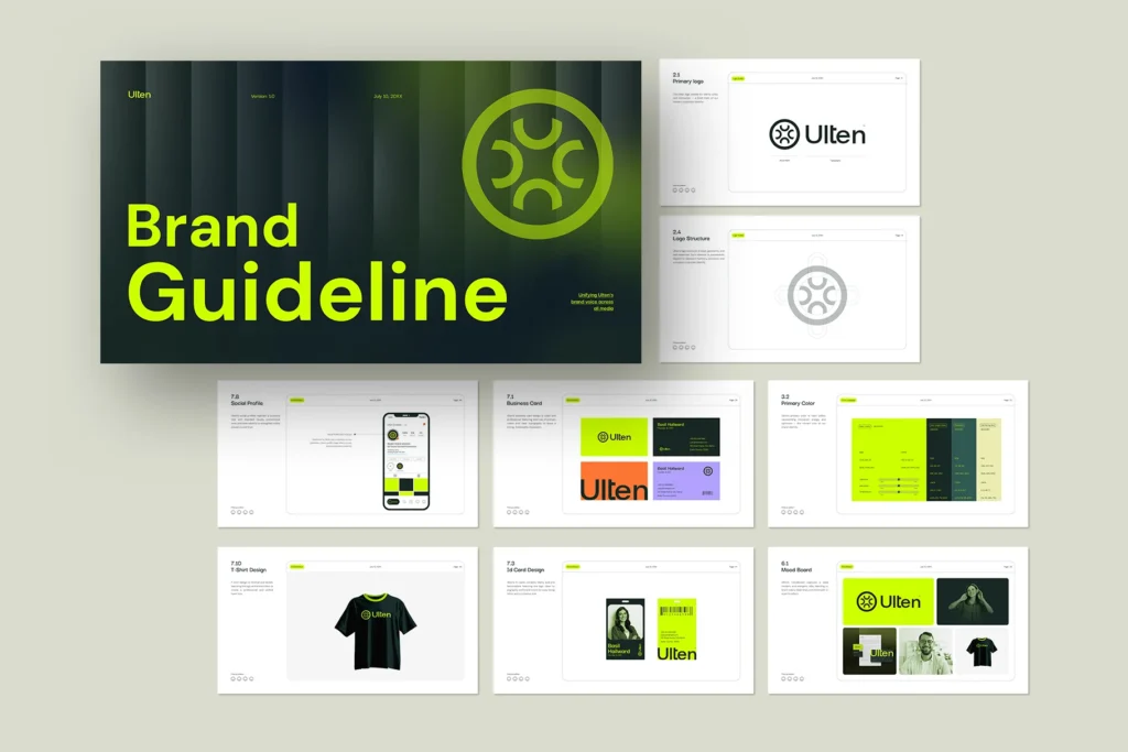 Ulten Brand Guideline Template 1