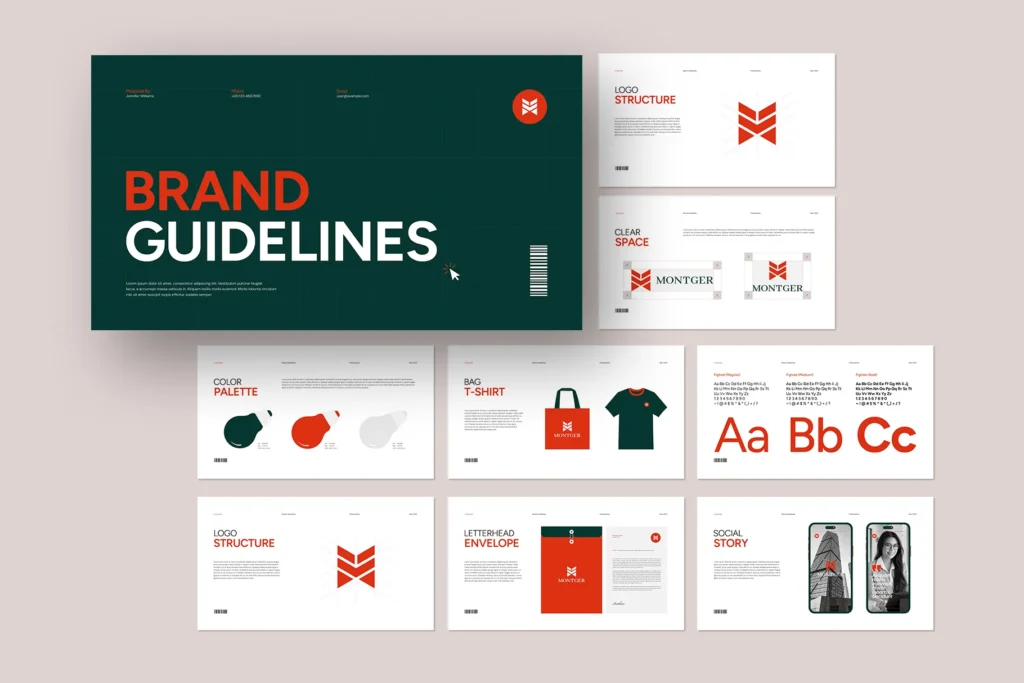 Corporate Brand Guideline Template 1 1