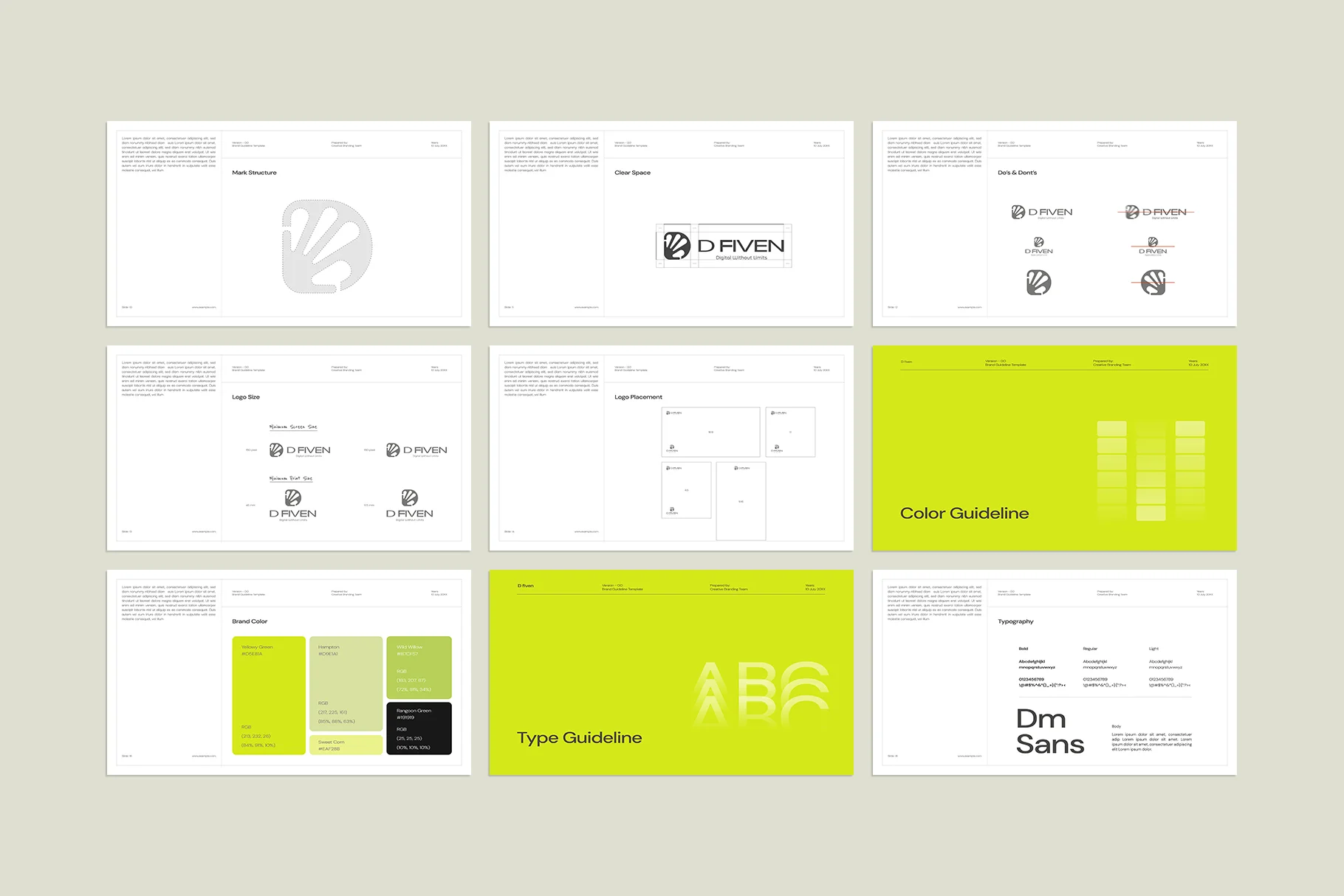 Brand Guideline Presentation