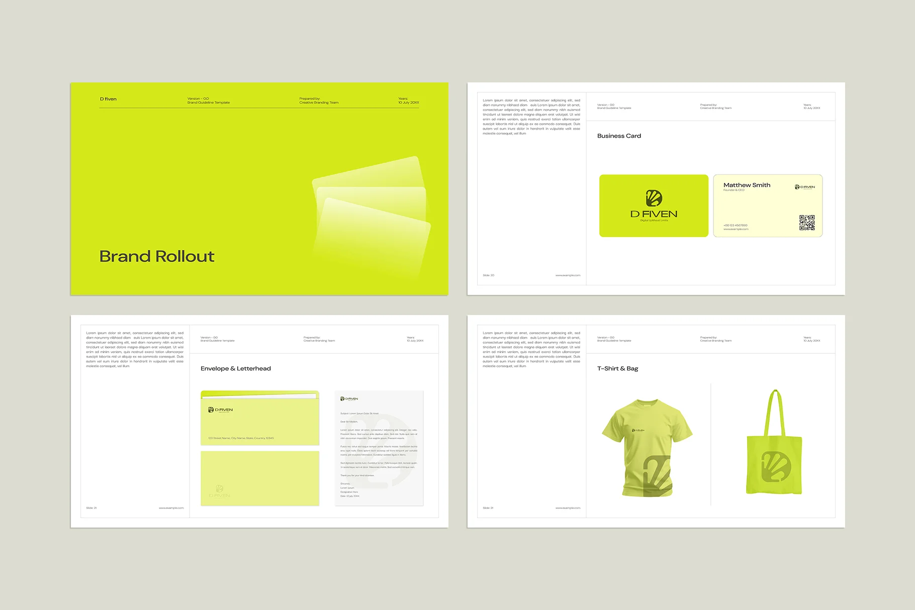 Brand Guideline Presentation