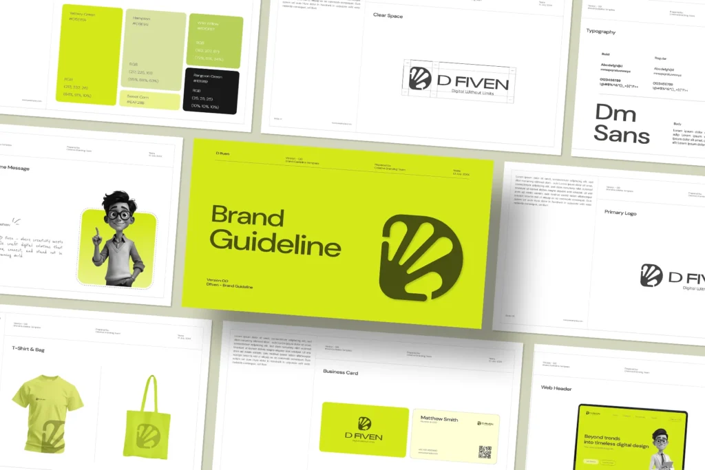 Brand Guideline Presentation Layout 1