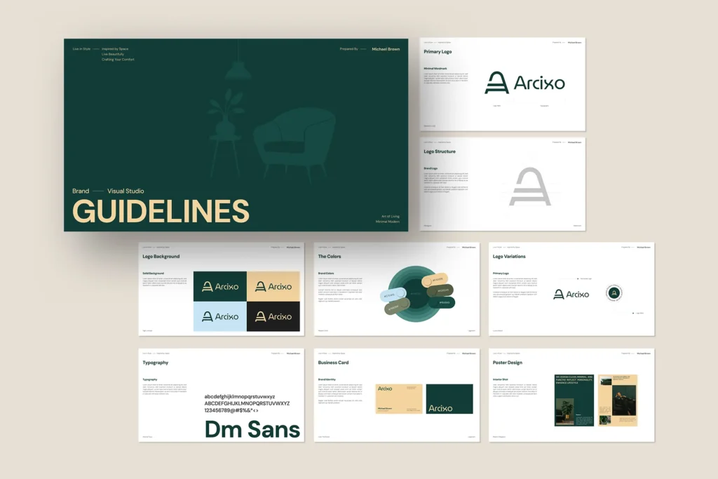 Interior Brand Guideline Layout 1