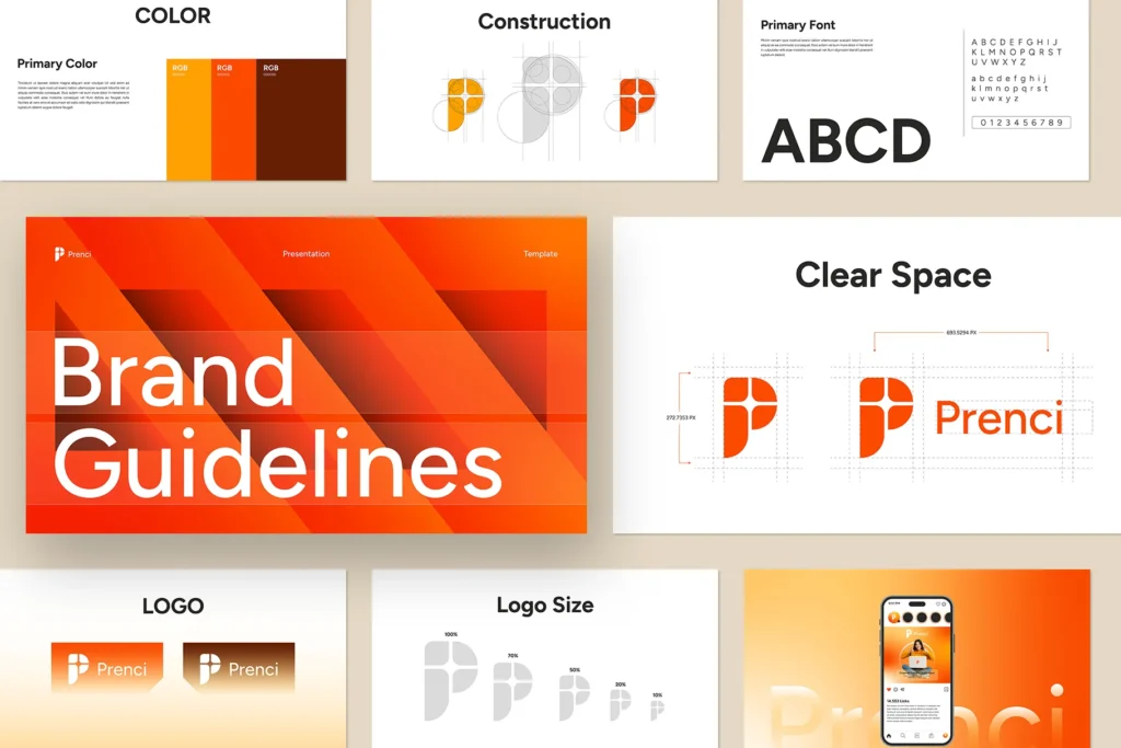 Digital Banking Brand Guideline Layout 1