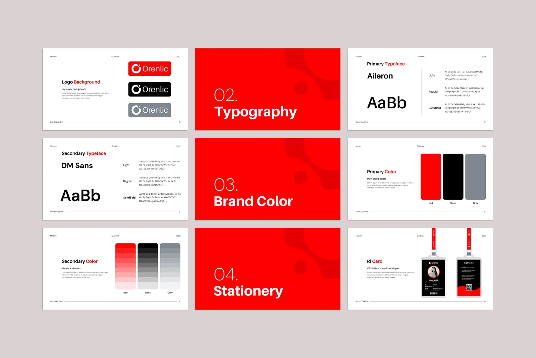 Brand Guideline Presentation