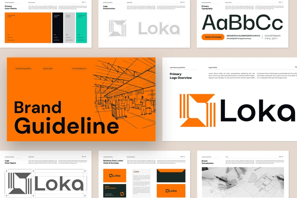 Architecture Brand Guideline Template 1