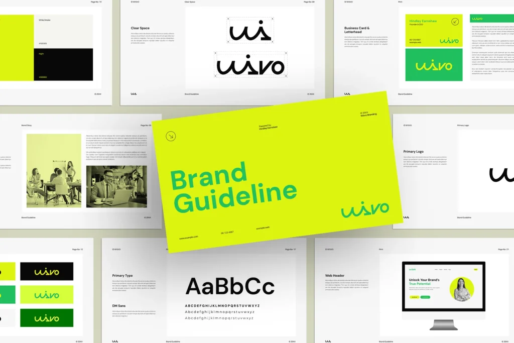 Brand Guideline Presentation Layout 1