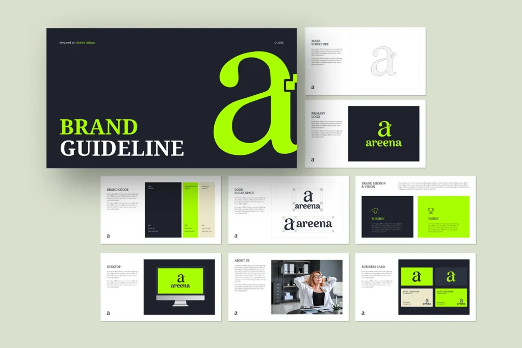 Brand Guideline Presentation Layout 1 1