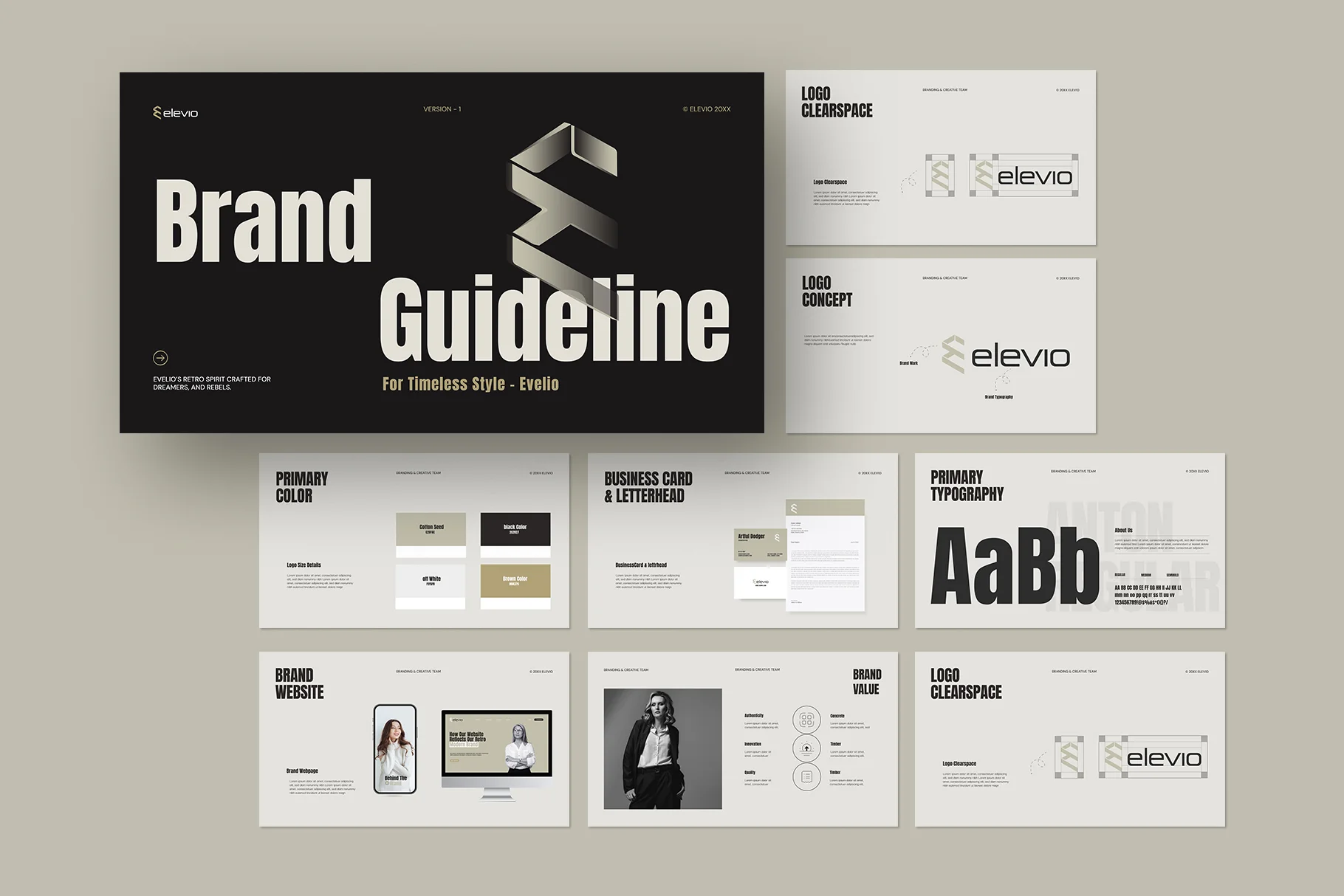 Retro Brand Guideline
