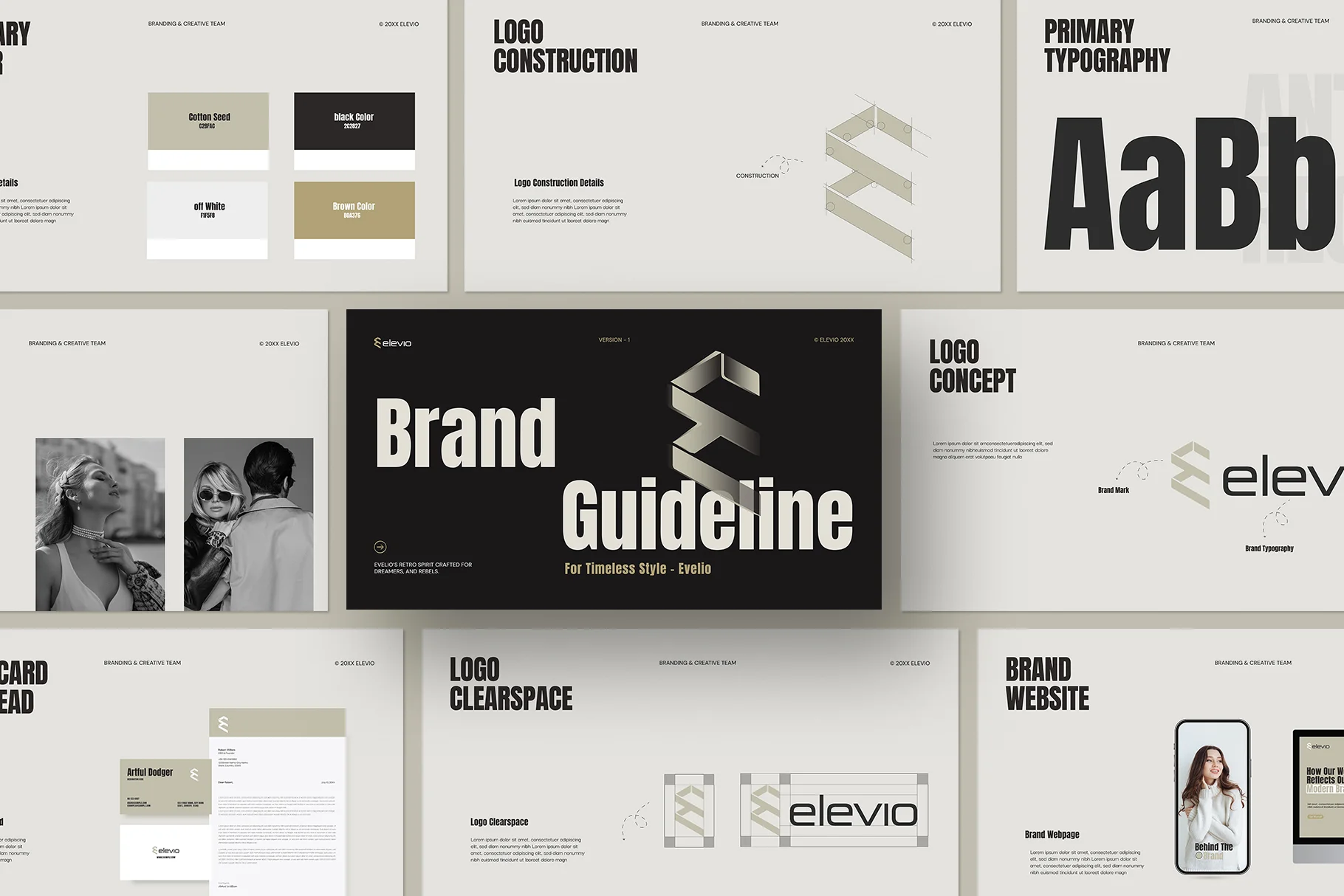Retro Brand Guideline