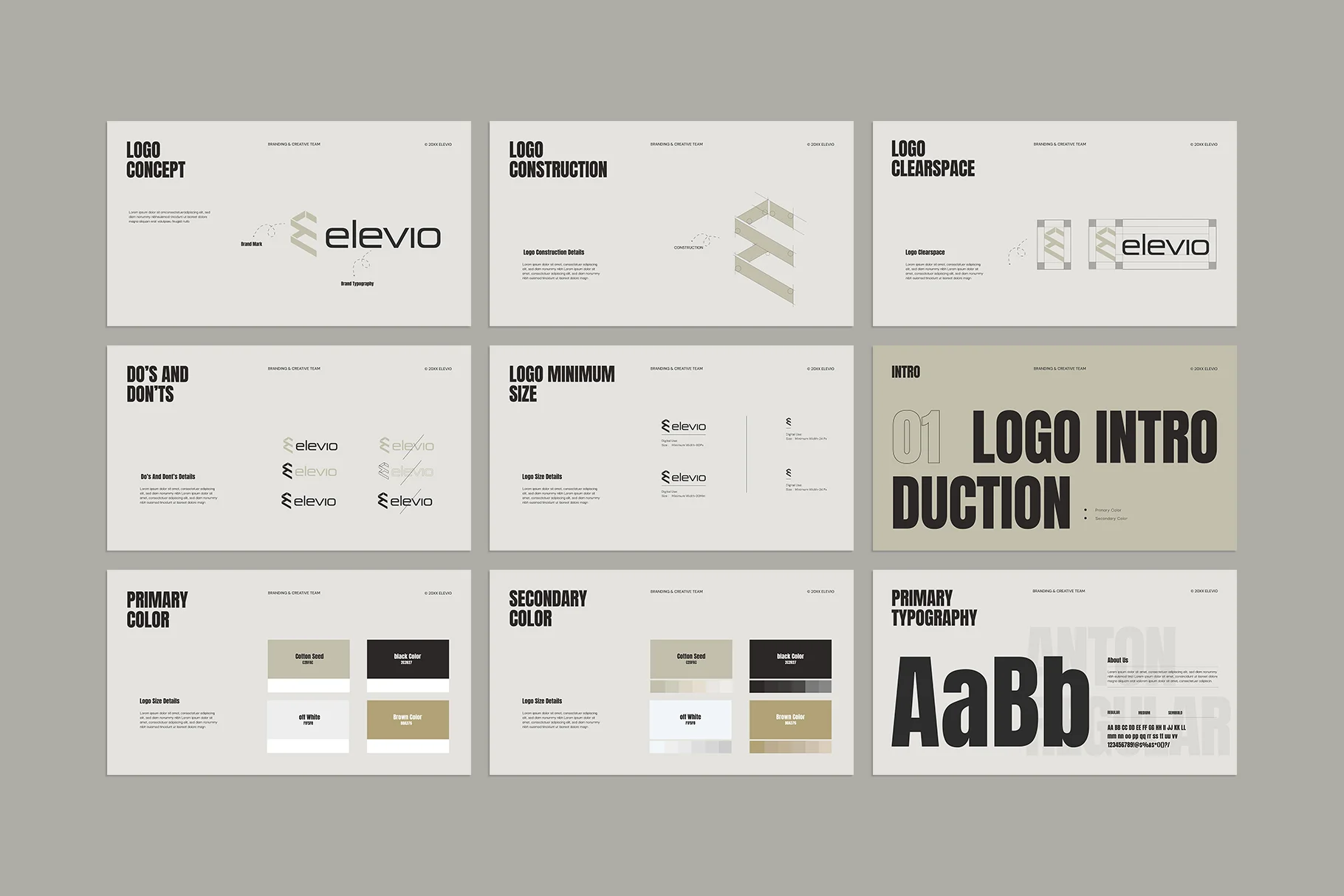 Retro Brand Guideline