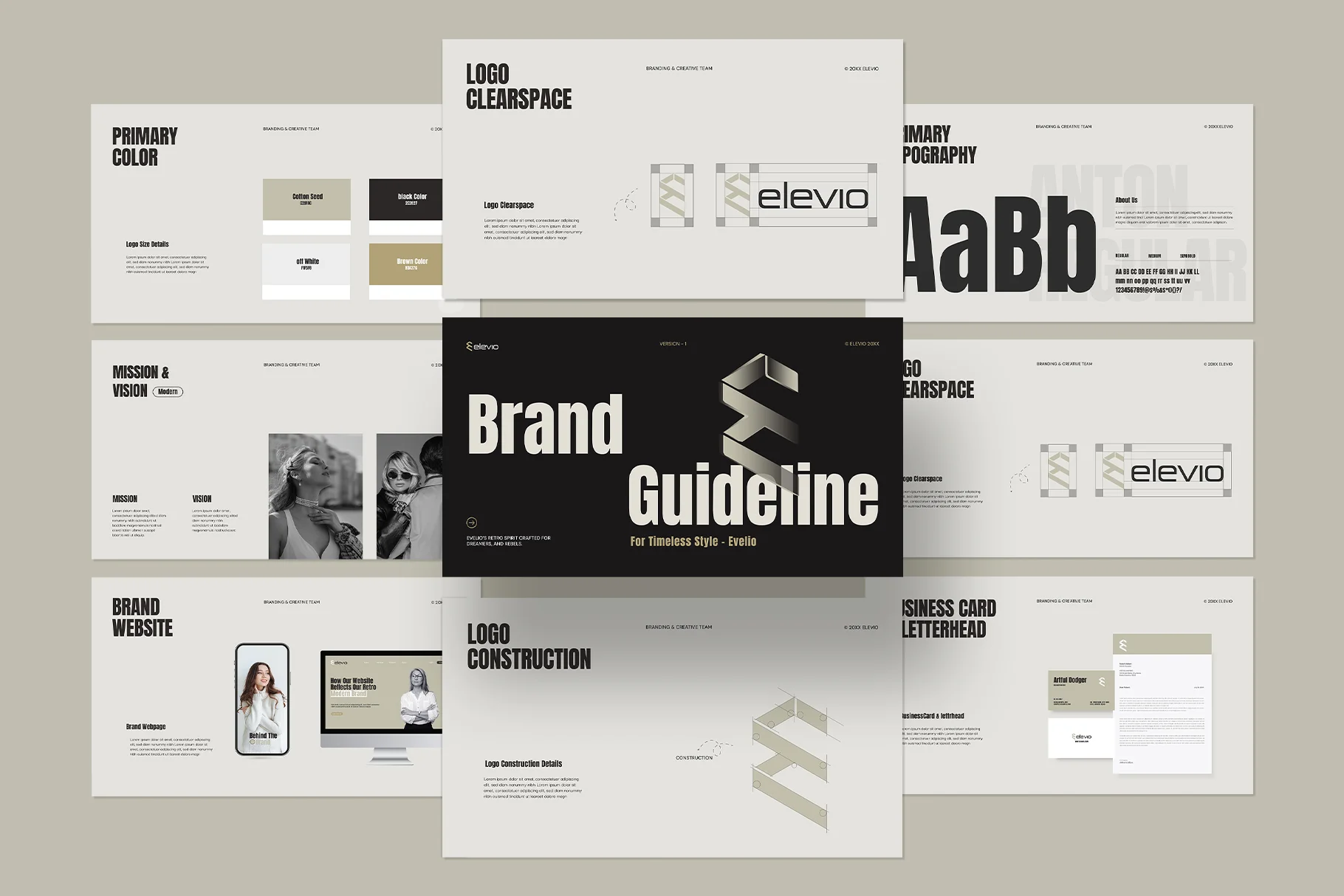 Retro Brand Guideline