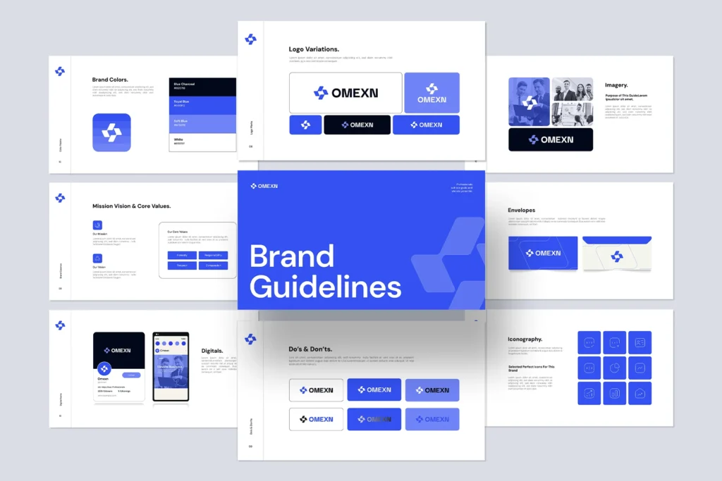 Brand Guideline Presentation Template 1