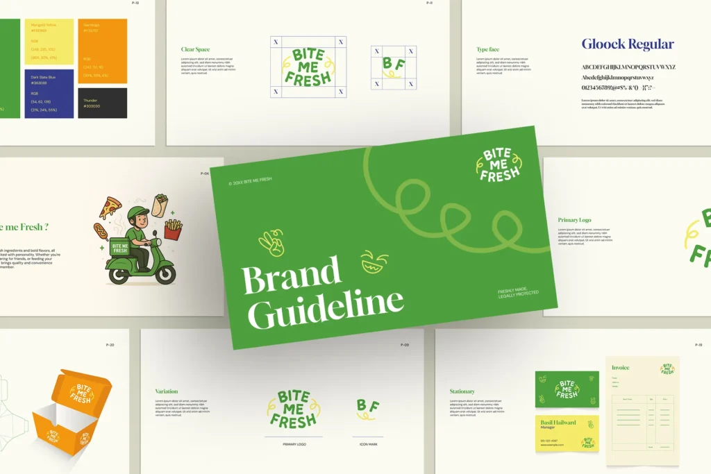 Brand Guideline Presentation Layout 1 2