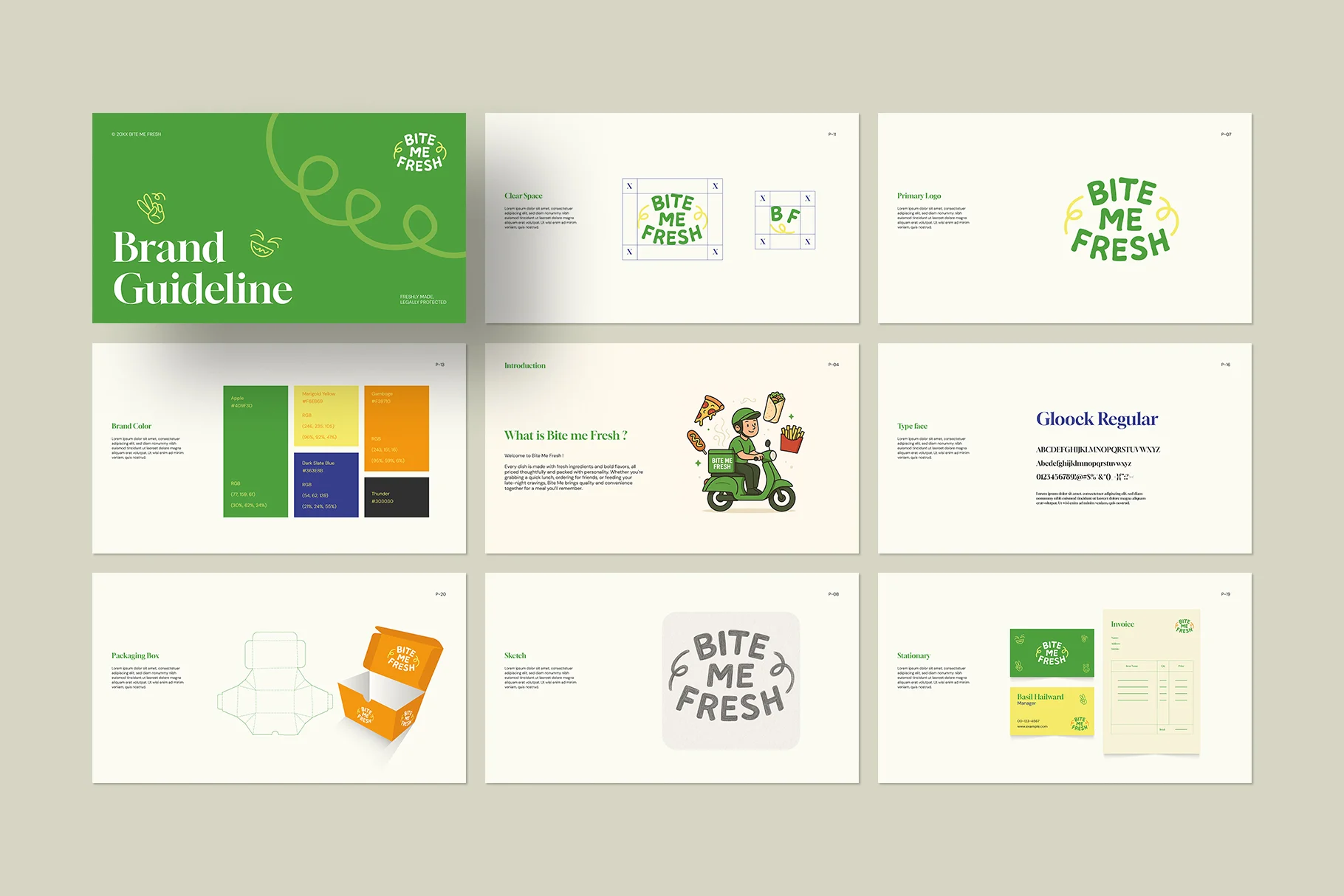 Brand Guideline Presentation