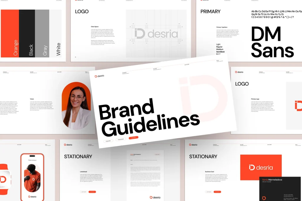 Corporate Brand Identity Layout 2