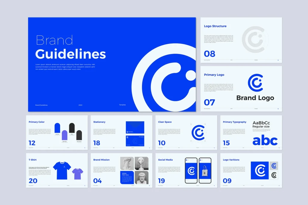 Modern Brand Guideline Presentation 2 Brand Guideline