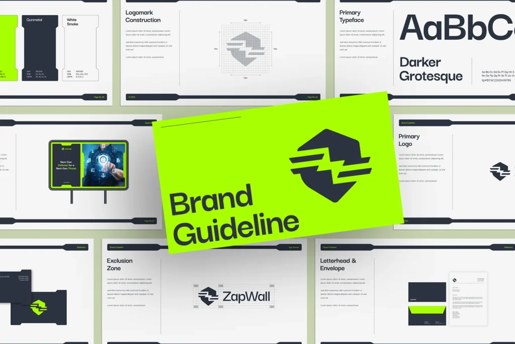 Cybersecurity Brand Guideline Presentation 1