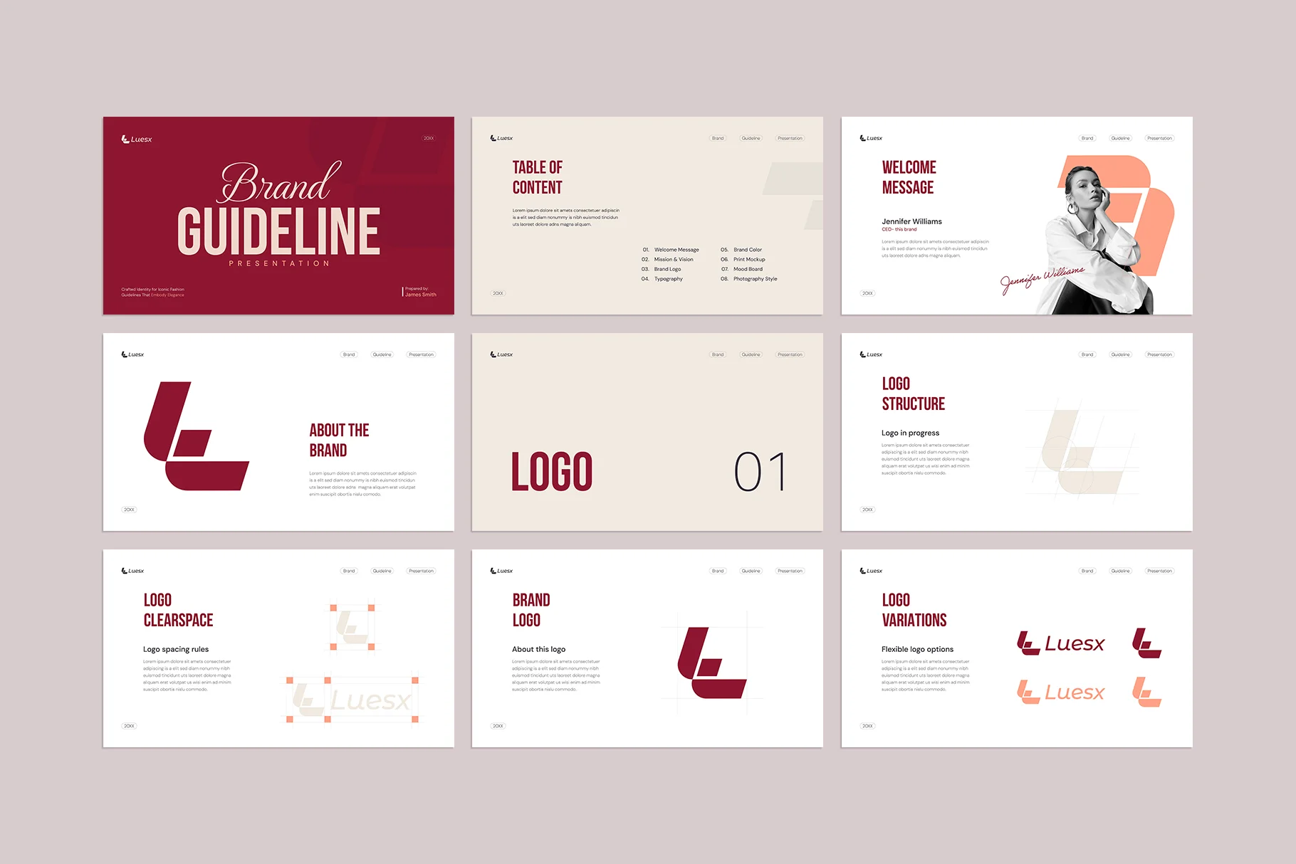 Brand Guideline Presentation