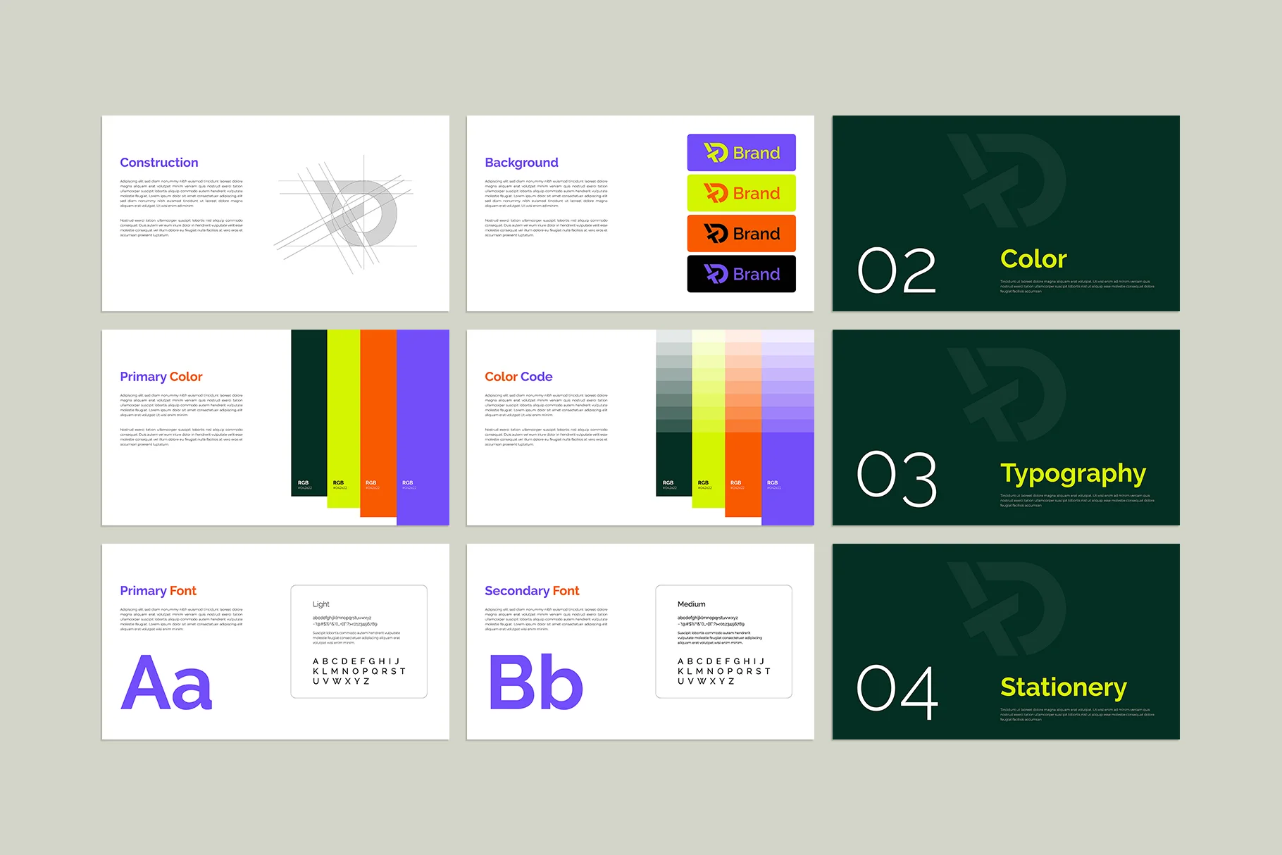 Brand Guideline Presentation